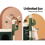 Pet Care > Cat Supplies i.Pet Cat Tree Tower Scratching Post Scratcher Wood Condo Bed House Toys 70cm