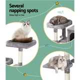 Pet Care > Cat Supplies i.Pet Cat Tree Tower Scratching Post Scratcher Wood Condo House Bed Trees 103cm