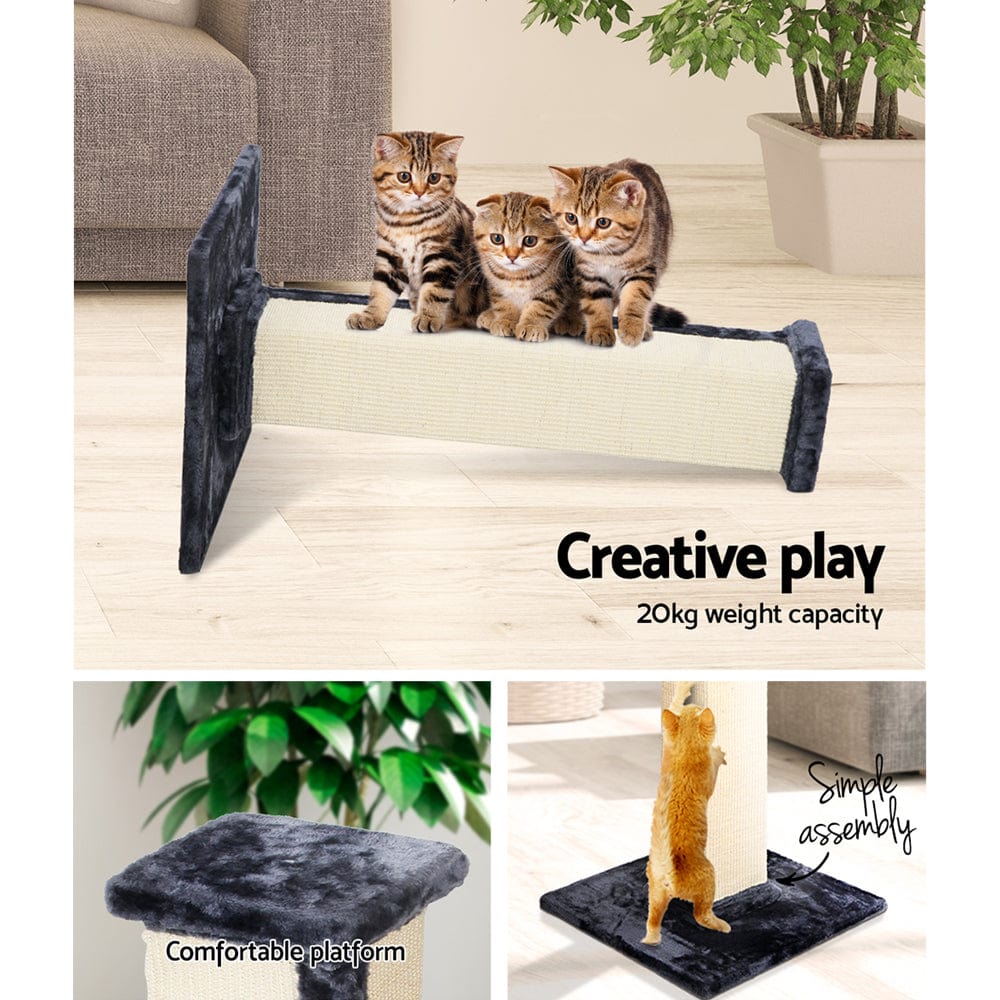 Pet Care > Cat Supplies i.Pet Cat Tree Trees Scratching Post 92cm Sisal Scratcher Tower Condo House Tall