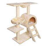 Pet Care > Cat Supplies i.Pet Cat Tree Trees Scratching Post Scratcher Condo Tower House Bed Beige 100cm