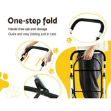 Pet Care > Cat Supplies i.Pet Pet Stroller Dog Pram Large Cat Carrier Travel Foldable 4 Wheels Double