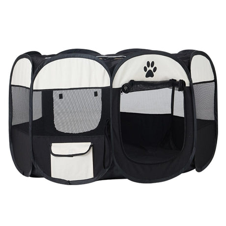 Pet Care > Dog Supplies i.Pet Dog Playpen Pet Playpen Enclosure Crate 8 Panel Play Pen Tent Bag Fence Puppy 3XL