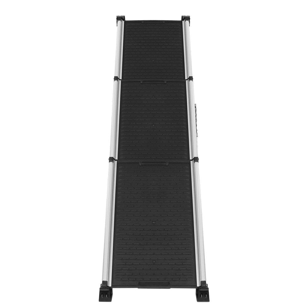 Pet Care > Dog Supplies i.Pet Dog Ramp Dog Steps Pet Car Travel Step Stair Foldable Portable Ladder Aluminium