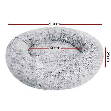 Pet Care > Dog Supplies i.Pet Pet Bed Dog Bed Cat Large 90cm Charcoal