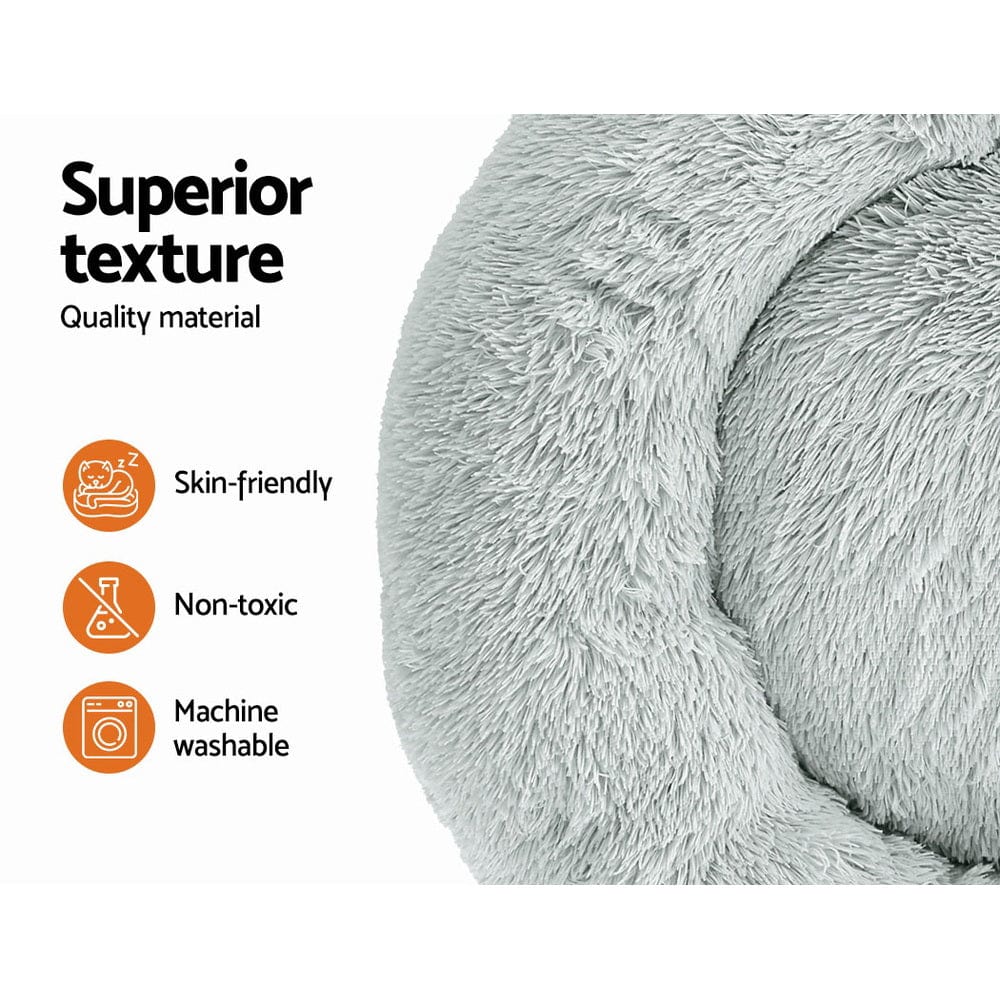 Pet Care > Dog Supplies i.Pet Pet Bed Dog Bed Cat Large 90cm Light Grey