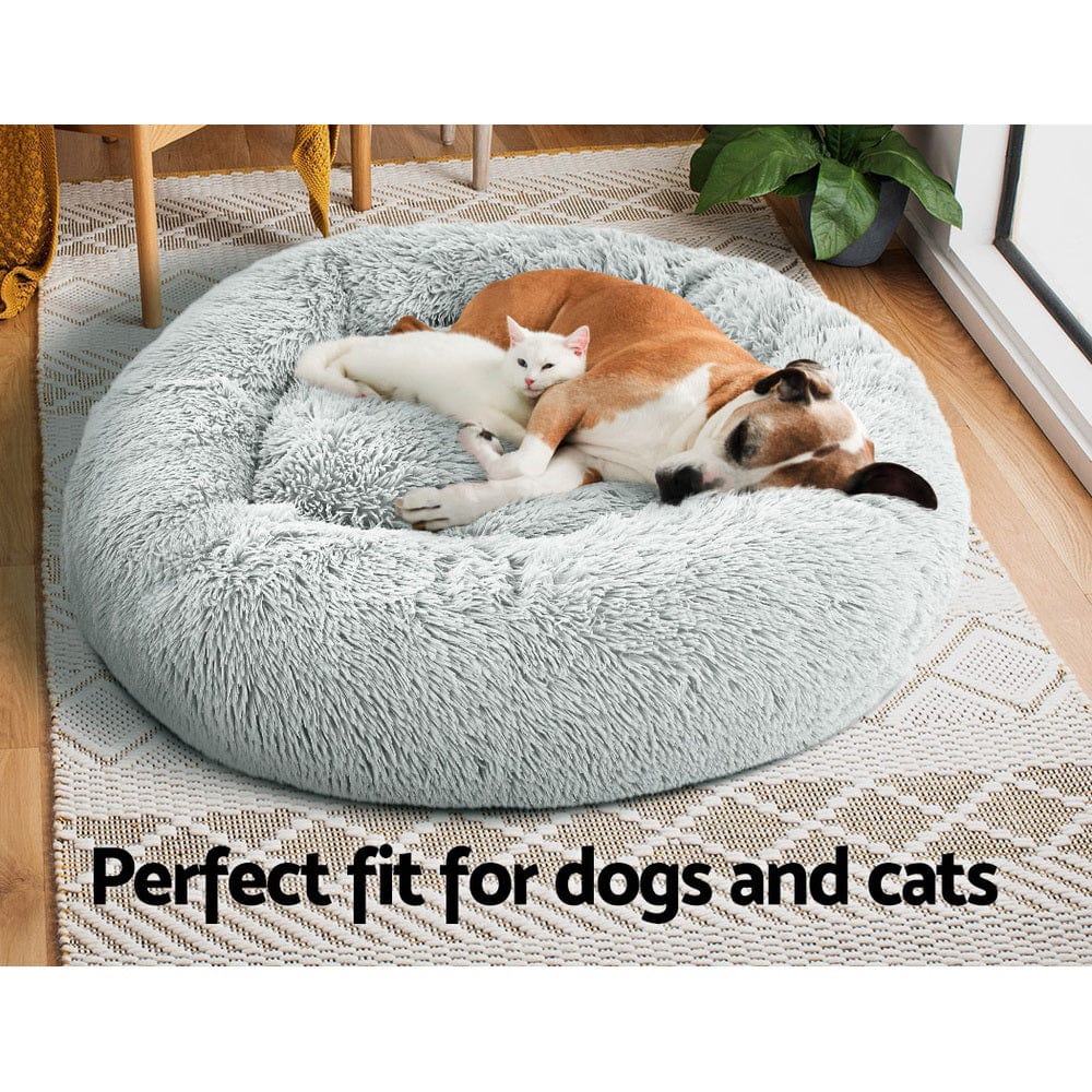 Pet Care > Dog Supplies i.Pet Pet Bed Dog Bed Cat Large 90cm Light Grey