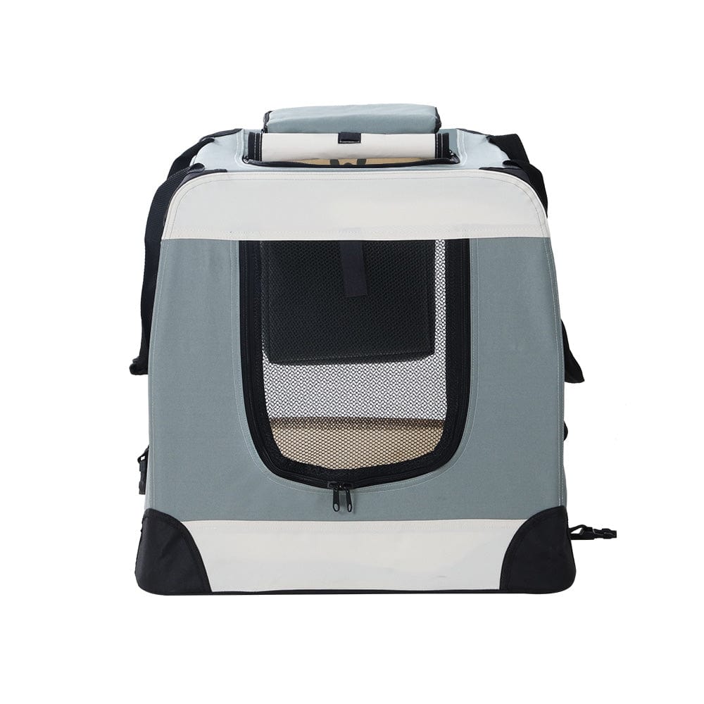 Pet Care > Dog Supplies i.Pet Pet Carrier Large Soft Crate Dog Cat Travel Portable Cage Kennel Foldable