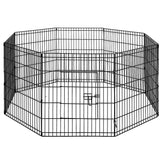 Pet Care > Dog Supplies i.Pet Pet Playpen Dog Playpen 30" 8 Panel Puppy Exercise Cage Enclosure Fence