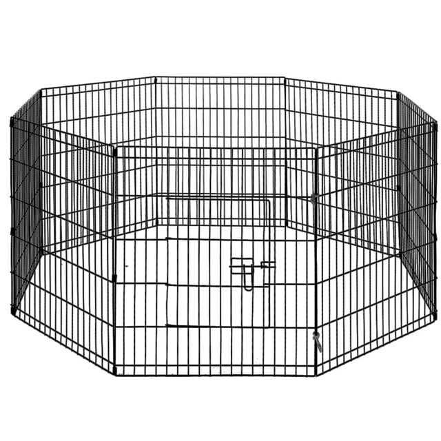 Pet Care > Dog Supplies i.Pet Pet Playpen Dog Playpen 30" 8 Panel Puppy Exercise Cage Enclosure Fence