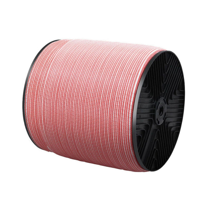 Pet Care > Farm Supplies Giantz 2000M Electric Fence Wire Tape Poly Stainless Steel Temporary Fencing Kit