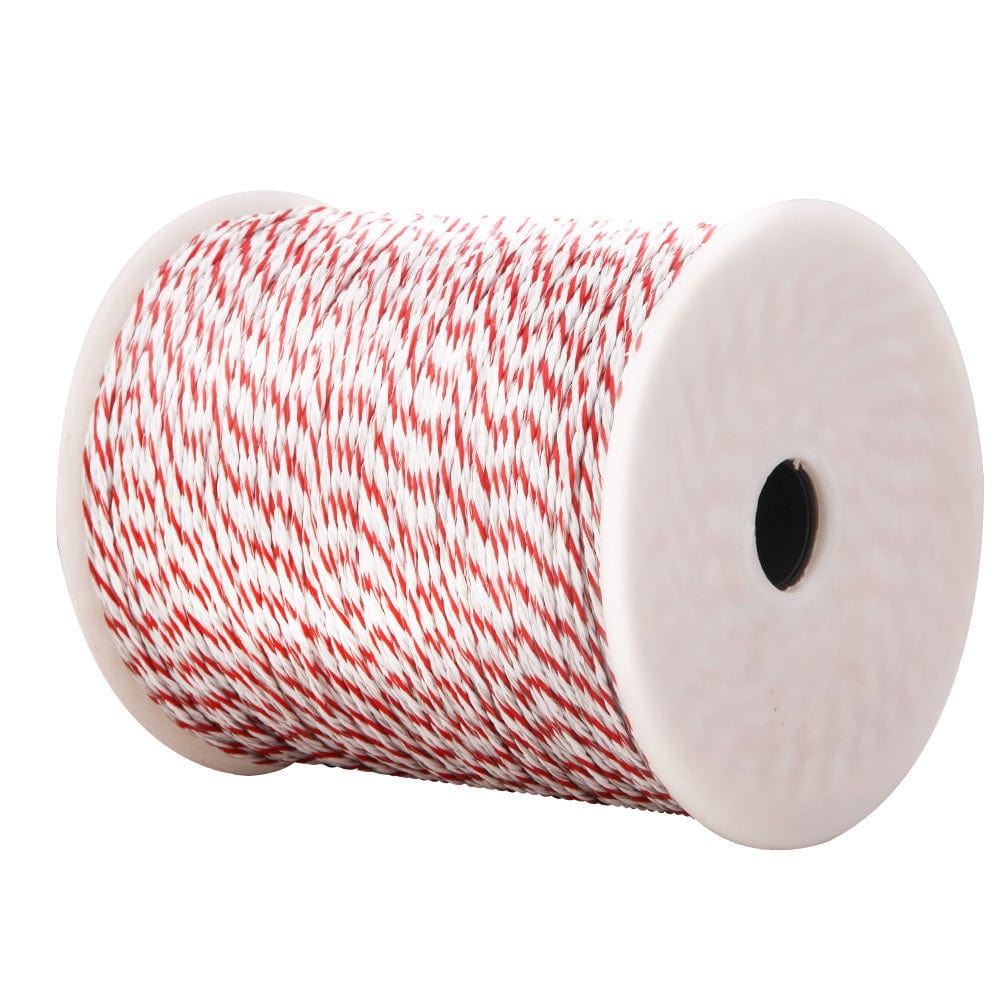 Pet Care > Farm Supplies Giantz Electric Fence Wire 500M Fencing Roll Energiser Poly Stainless Steel