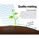 Pet Care > Farm Supplies Instahut 1.83m X 100m Weedmat Weed Control Mat Woven Fabric Gardening Plant PE