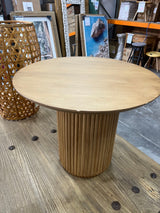 Ribbed Side Table