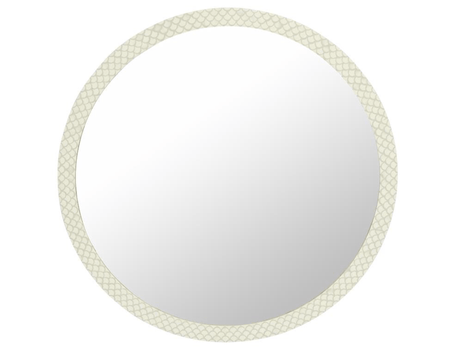 Scallop Mirror - Cream