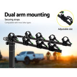 Sports & Fitness > Bikes & Accessories Giantz 4 Bicycle Carrier Bike Rack Car Rear Hitch Mount 2" Towbar Foldable