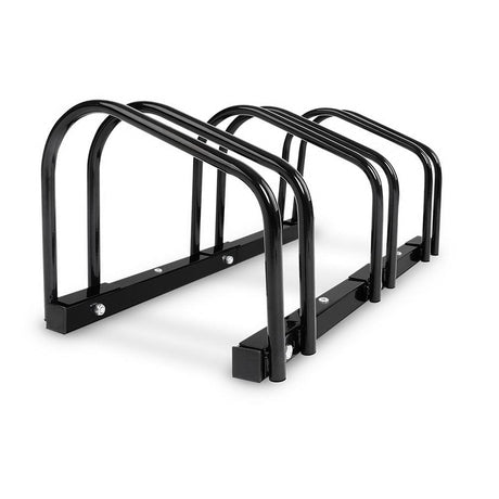 Sports & Fitness > Bikes & Accessories Weisshorn 3 Bike Stand Floor Bicycle Storage Black