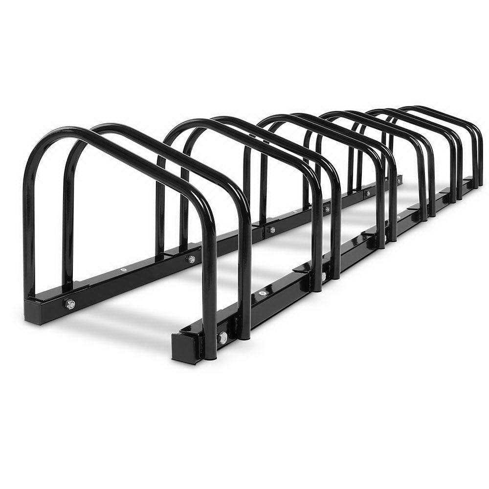 Sports & Fitness > Bikes & Accessories Weisshorn 6 Bike Stand Floor Bicycle Storage Black