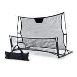 Sports & Fitness > Fitness Accessories Everfit Portable Soccer Rebounder Net Volley Training Football Goal Pass Trainer