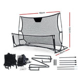 Sports & Fitness > Fitness Accessories Everfit Portable Soccer Rebounder Net Volley Training Football Goal Pass Trainer