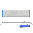 Sports & Fitness > Fitness Accessories Everfit Portable Sports Net Stand Badminton Volleyball Tennis Soccer 3m 3ft Blue