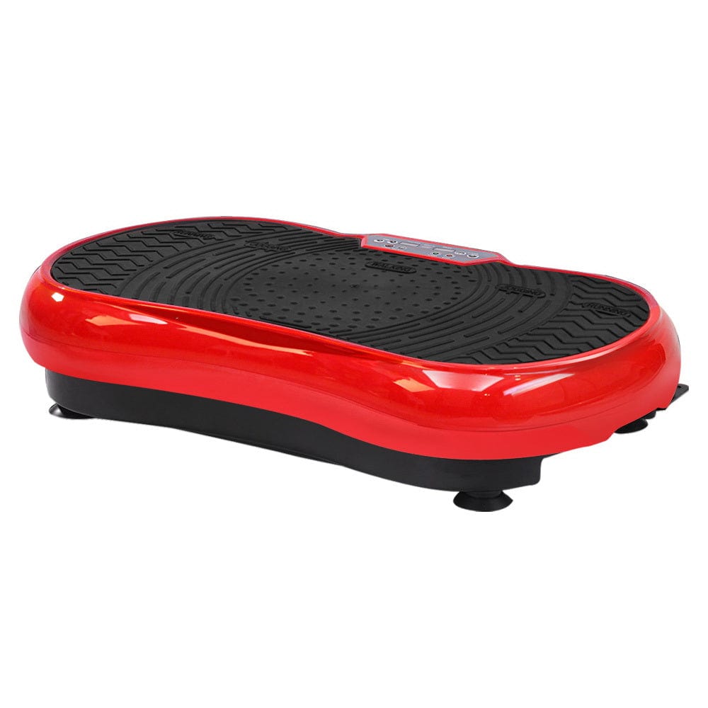 Sports & Fitness > Fitness Accessories Everfit Vibration Machine Plate Platform Body Shaper Home Gym Fitness Red