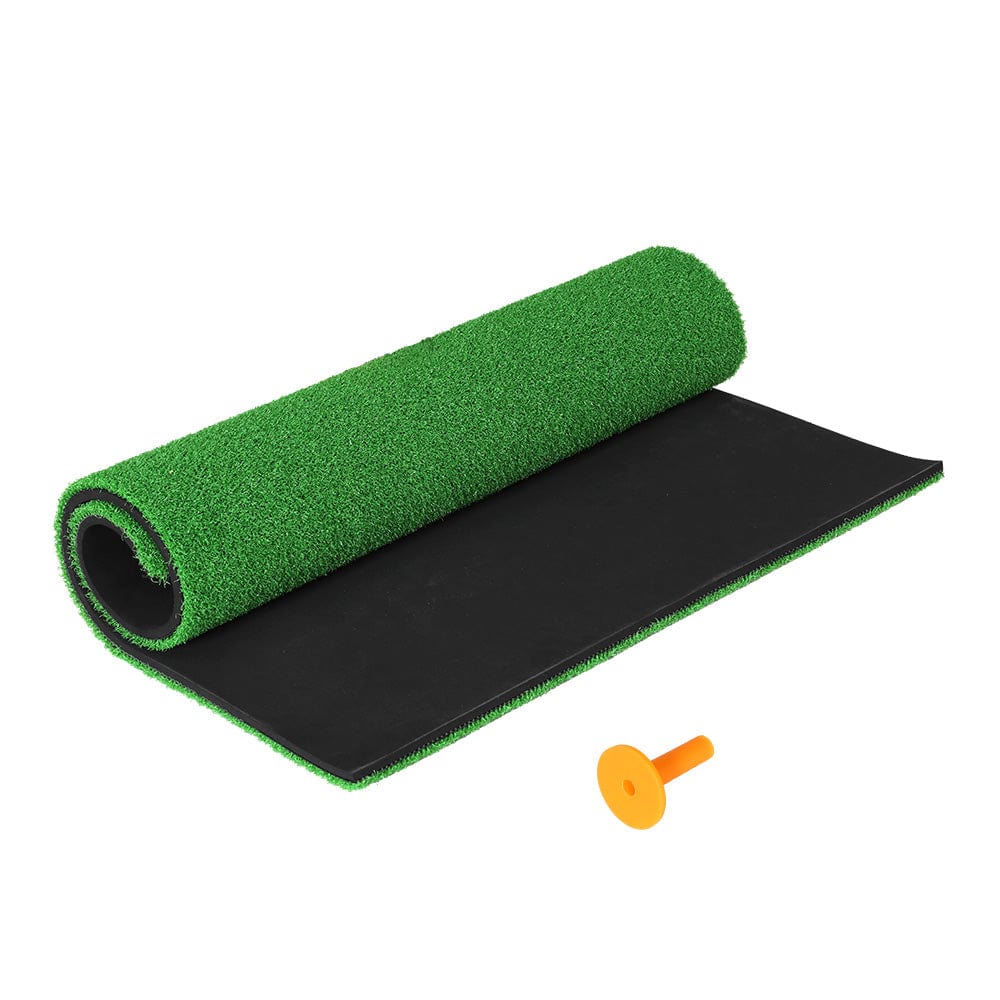 Sports & Fitness > Golf Everfit Golf Hitting Mat Portable Driving Range Practice Training Aid 80x60cm