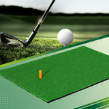 Sports & Fitness > Golf Everfit Golf Hitting Mat Portable Driving Range Practice Training Aid 80x60cm