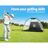 Sports & Fitness > Golf Everfit Golf Practice Net And Training Mat Set Cage Training Aid Hitting Mat