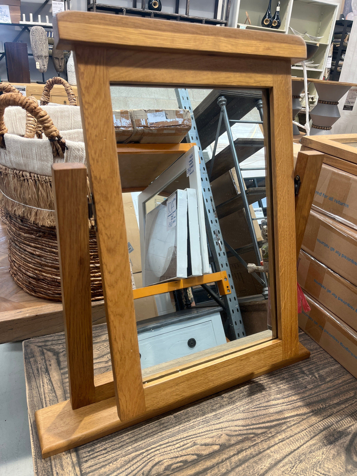 Timber Dresser Mirror Timber Dresser Mirror