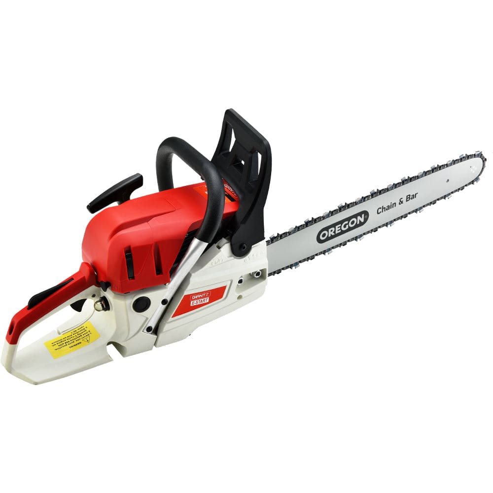 Tools > Industrial Tools Giantz Petrol Chainsaw Commercial 52cc E-Start 20 Oregon Bar Pruning Chain Saw