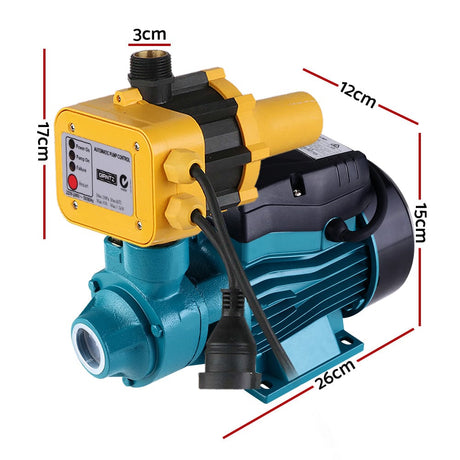 Tools > Pumps Auto Peripheral Water Pump Clean Electric Garden Farm Rain Tank Irrigation QB60 Yellow