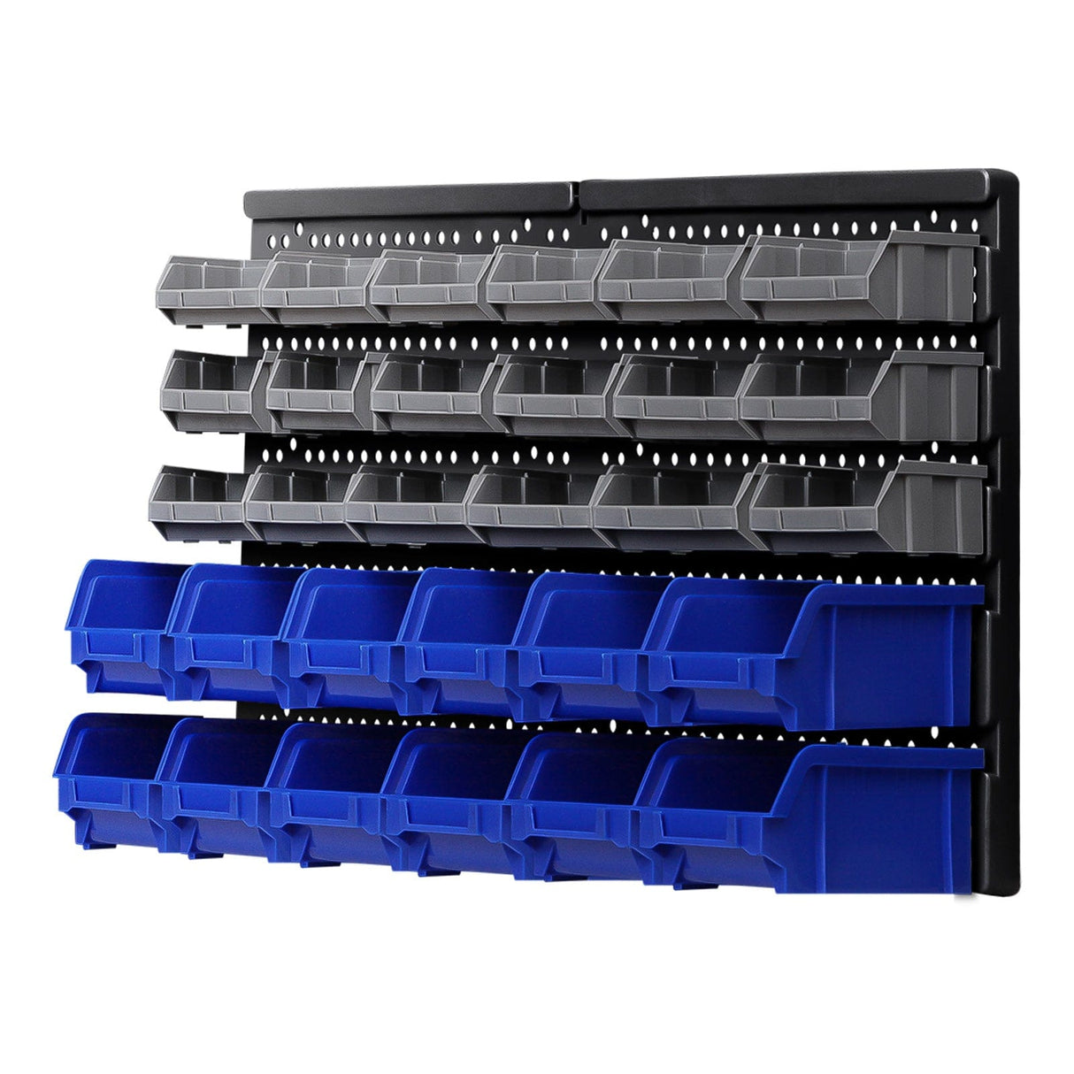 Tools > Tools Storage Giantz 30 Bin Wall Mounted Rack Storage Organiser