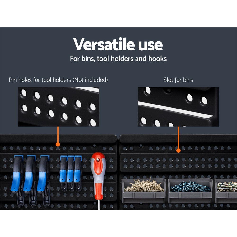 Tools > Tools Storage Giantz 30 Bin Wall Mounted Rack Storage Organiser