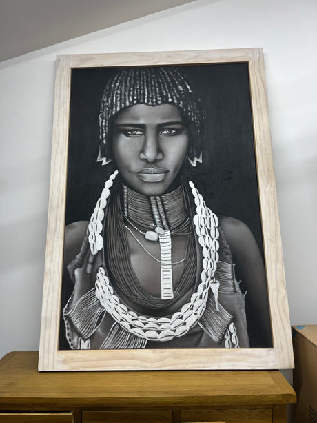 Wall Art African Tribal Art Framed