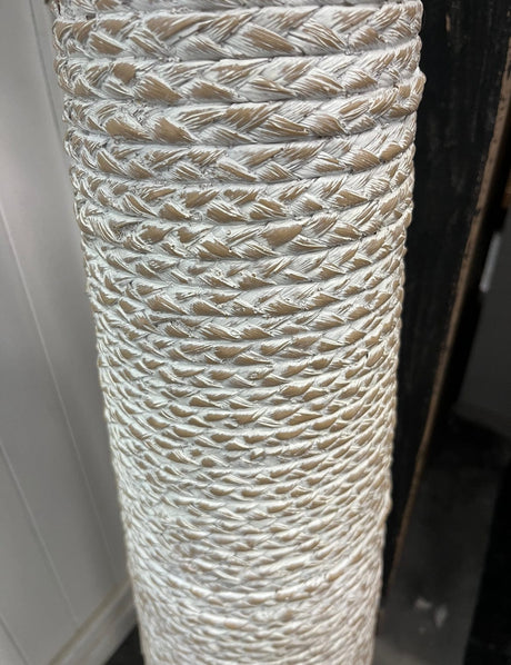 Woven Resin Floor Lamp