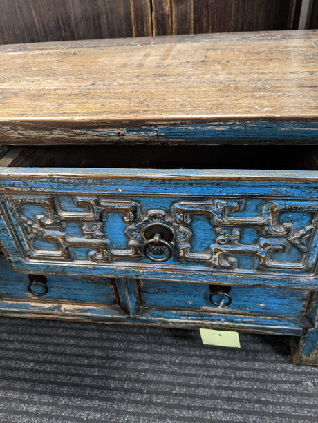 Antique Low Oriental Cabinet