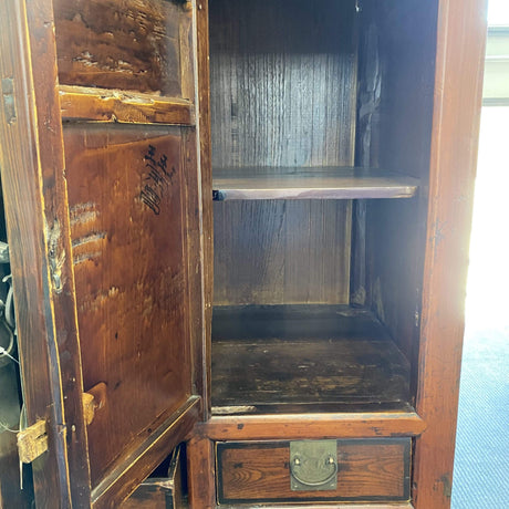 Antique Restored Cabinet Antique Asian Cabinet