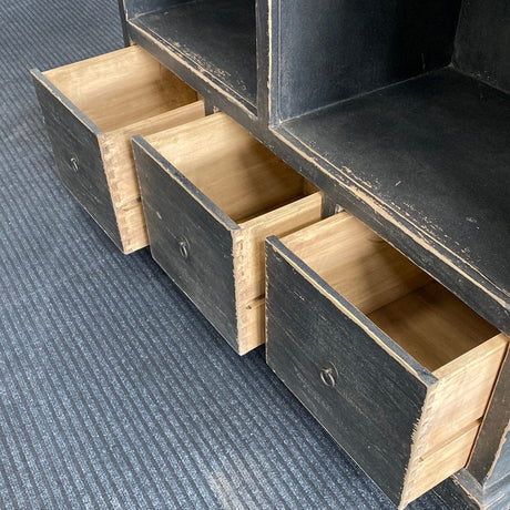 Bookcase Recycled Elm Wood Bookshelf