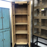 Bookcases/Cabinets Asian Style Cabinet - Iron Wheels