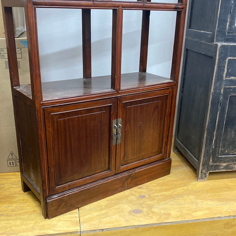 Bookcases/Cabinets Recycled Wood Oriental Bookcase