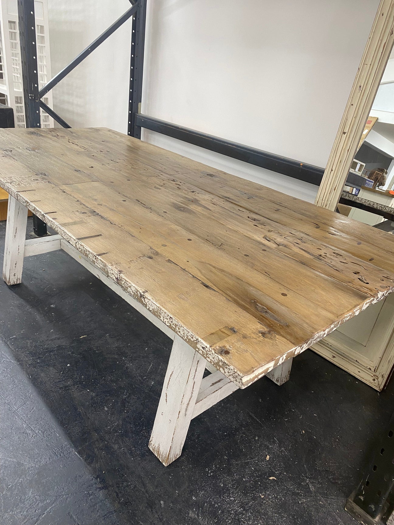 Dining Table Boat Wood Dining Table 1.8m