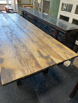 Dining Table Dark Boat Wood Dining Table 3.0m