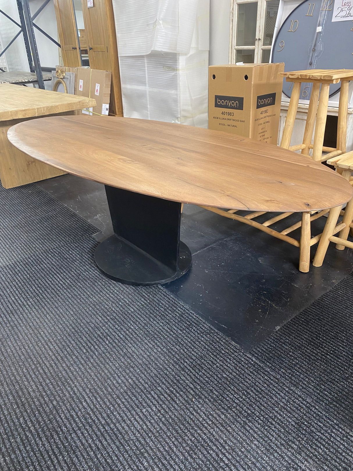 Dining Table Eclipse Oval Dining Table 2.4m
