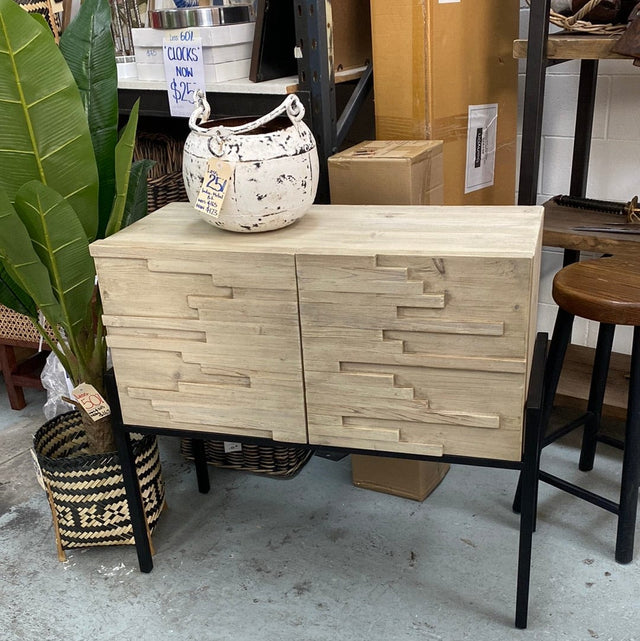 Recycled Timber and Metal Sideboard