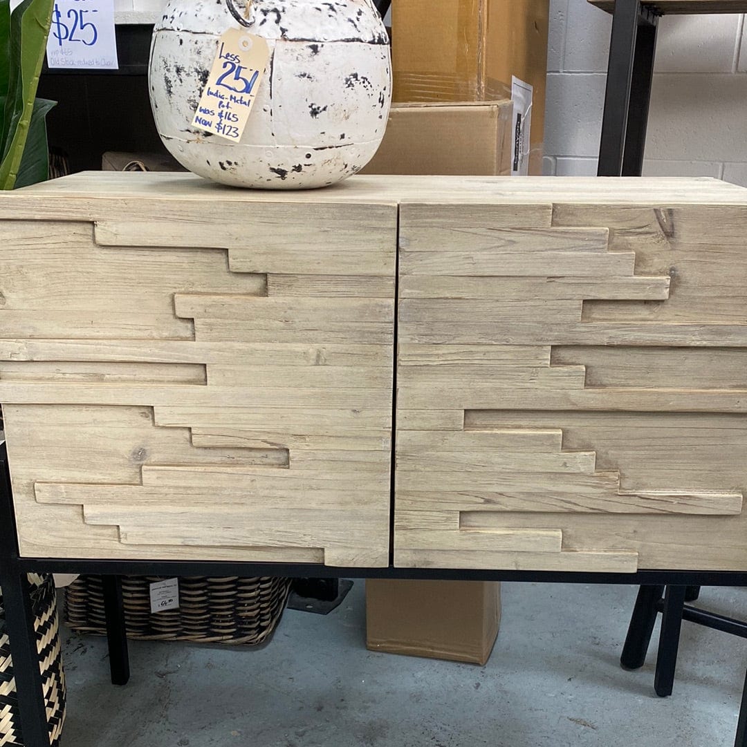 Recycled Timber and Metal Sideboard