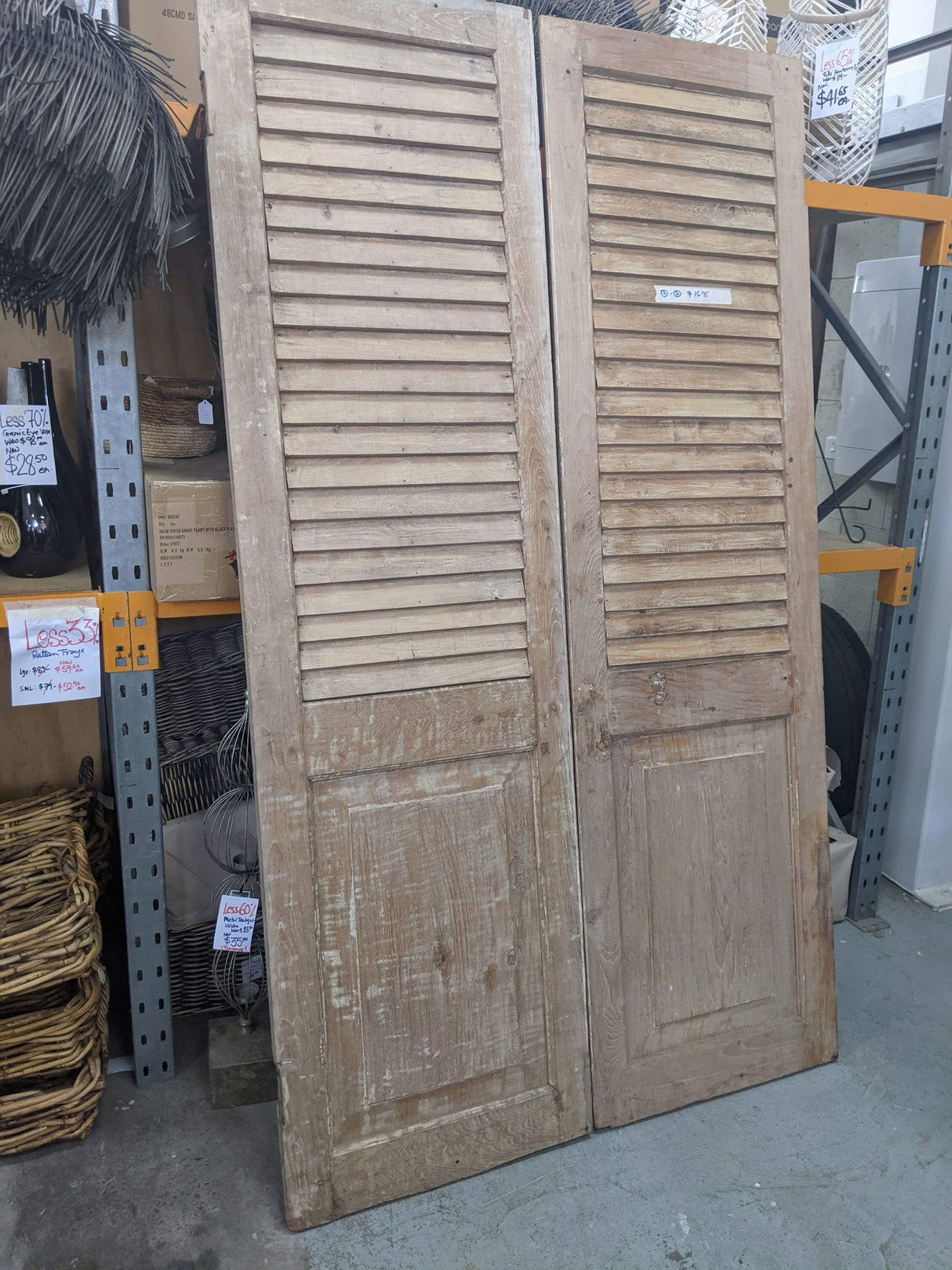 Rustic Handmade Set of Doors