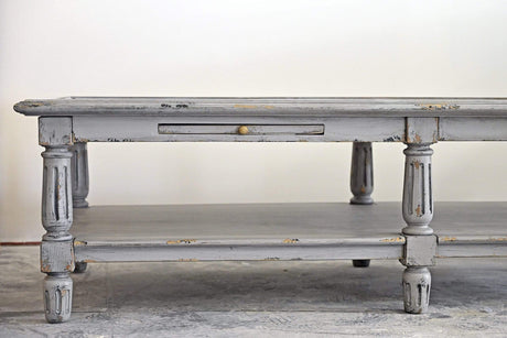 Tables French Style Teak Coffee Table - At Cost