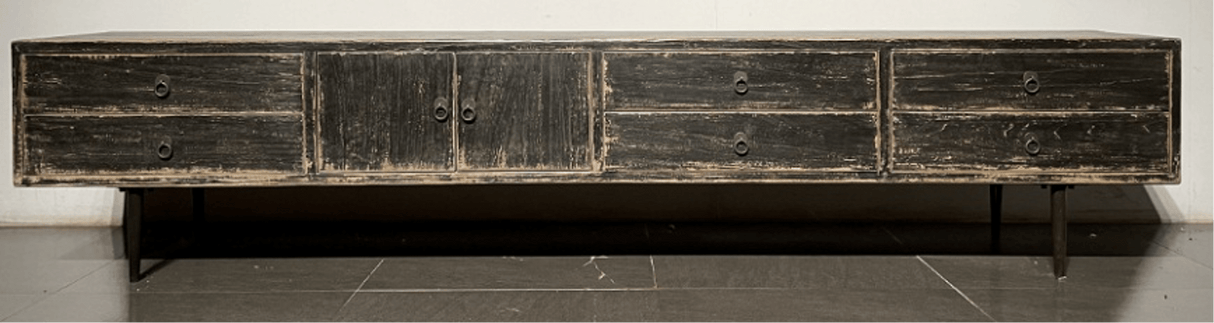 TV Unit Old Wood Rustic TV Cabinet