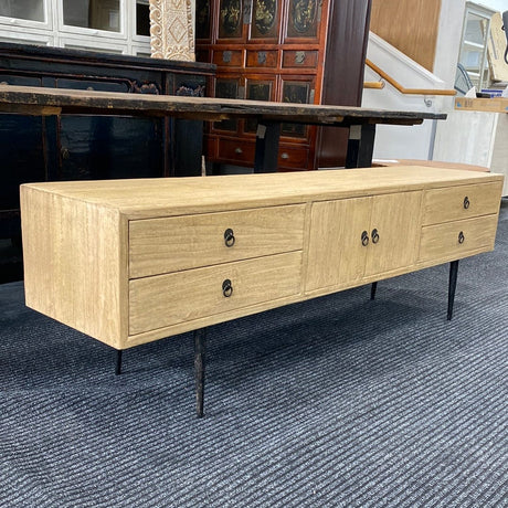 TV Unit Recycled Elm Tv Cabinet