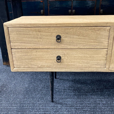 TV Unit Recycled Elm Tv Cabinet